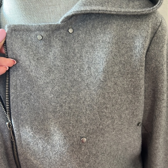 A.L.C. Wool Coat with Hood - Picture 5 of 9